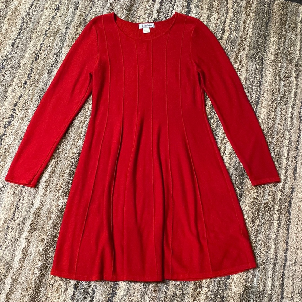J Howard Red Midi Dress